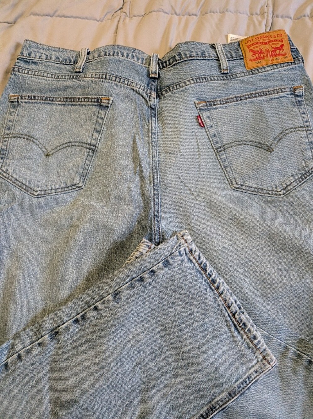 Levi's Light Wash Men’s Straight Jeans